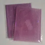 Tépőzáras hajleválasztó 1pár (2db) / lila