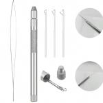 Fém mikrógyűrű behúzótű ezüst