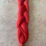 Szintetikus póthaj piros 100gr/60cm