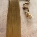 Karamell I. osztályú egyenes vasalható szintetikus copf (23)