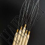 Hosszú mikrógyűrű behúzótű