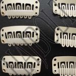 Szőke/bézs hajcsat csatos hajhoz