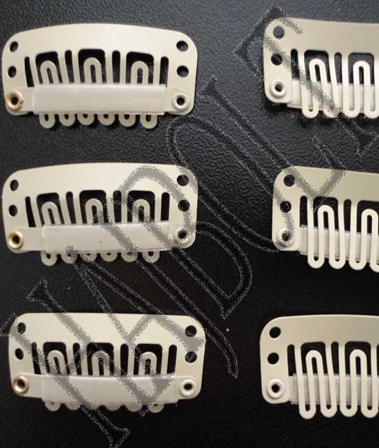 Szőke/bézs hajcsat csatos hajhoz