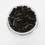 Sötétbarna réz hüvelygyűrű 1000db/2,8mm; 3,5mm