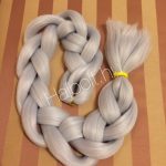 Szintetikus póthaj ezüst 120gr/100cm