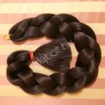 Szintetikus póthaj barna 100gr/60cm