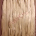 Hamvas platina szőke tape-in (ragasztócsíkos) eredeti haj 50-54 cm/ 1 pár (2db)