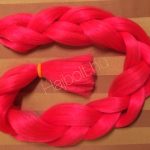 Szintetikus póthaj neon pink/magenta 125gr/100cm