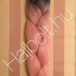 Szintetikus póthaj ombre fekete-mályva 100gr / 60cm