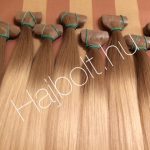 Ombre tape-in (ragasztócsíkos) eredeti haj 50-55 cm/ 1 pár (2db)