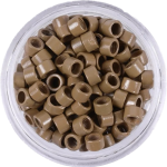 Karamell szilikon nélküli mikrogyűrű 1000db/4mm; 4,5mm (8#)