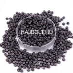 Sötétbarna szilikonos nano gyűrű 1000db (3#)