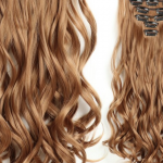 8.3-8.4 színű csatos 40-80 cm eredeti emberi haj