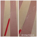 Nanogyűrű behúzótű piros