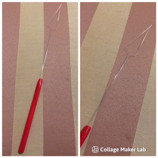 Nanogyűrű behúzótű piros