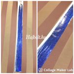 Talmi haj, királykék színű dísz hajfonáshoz