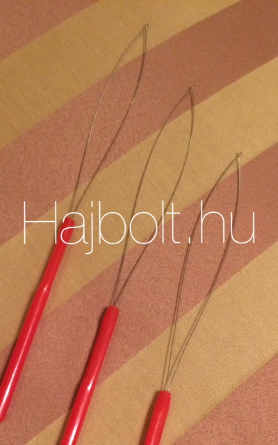 Mikrógyűrű behúzótű piros