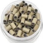Hamvasszőke hüvelygyűrű szilikonos 100 db/4mm; 3,5mm átmérőjű