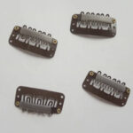 Csokibarna hajcsat csatos hajhoz