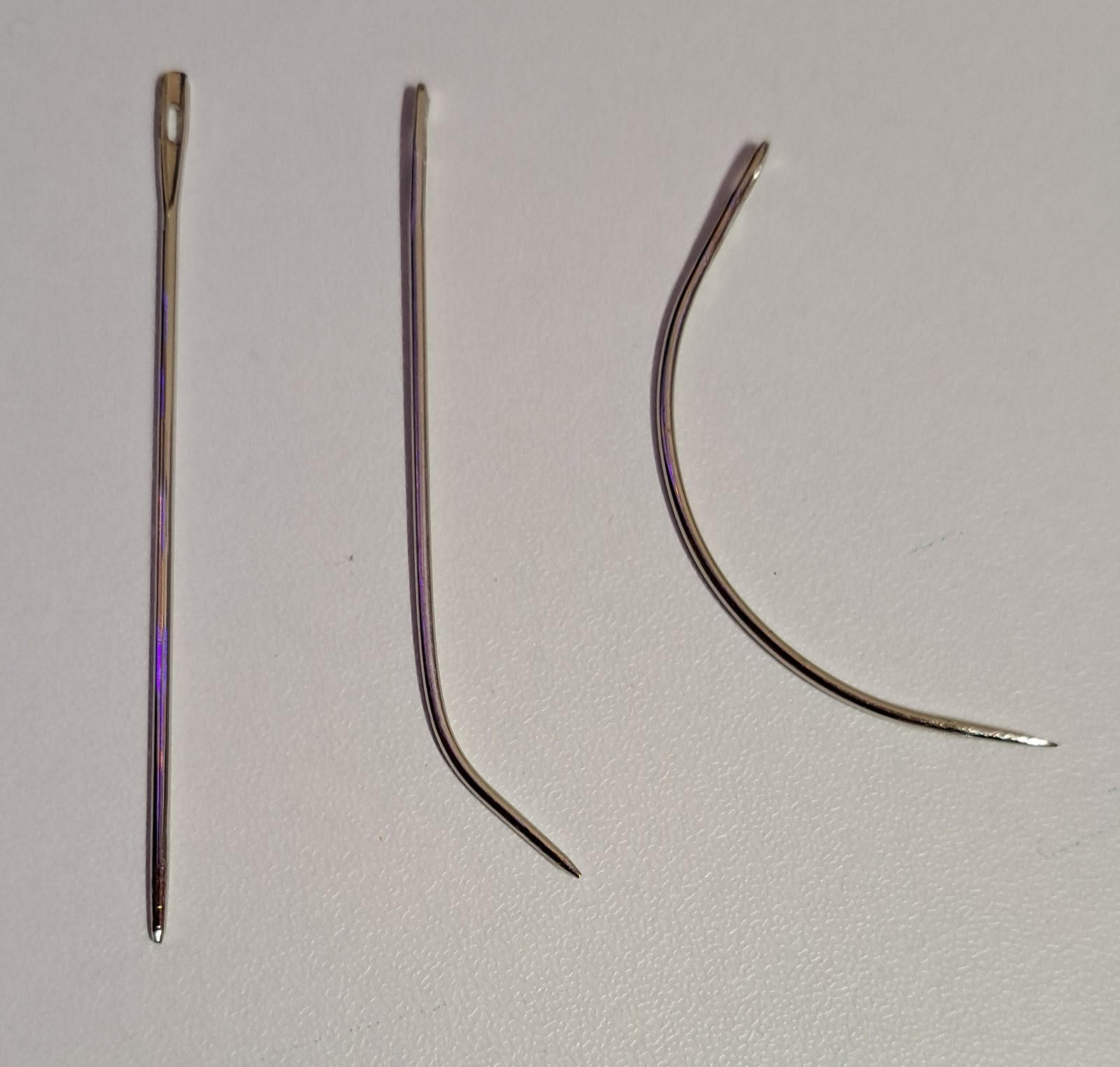 Tű hajfelvarráshoz "I"