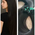 Tincsezett 70-75 cm natúr vékonyszálú haj 100% eredeti emberi /10 gr